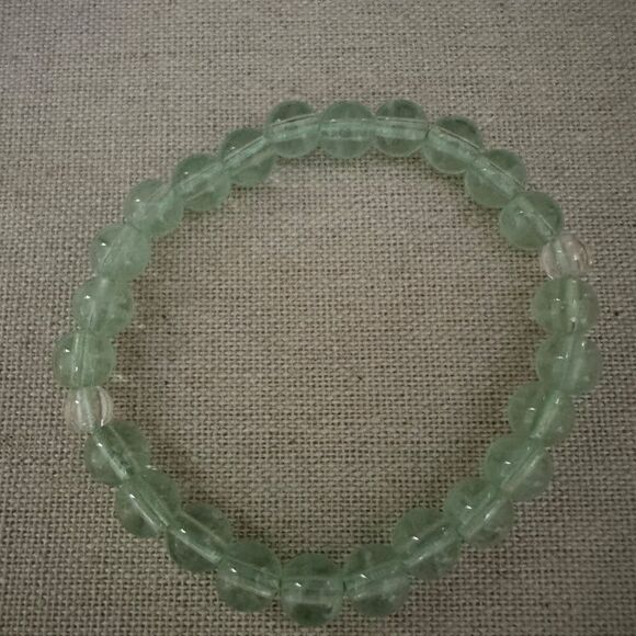 Set of 3 beaded stones with silver accent - set of 3 - Picture 3 of 8